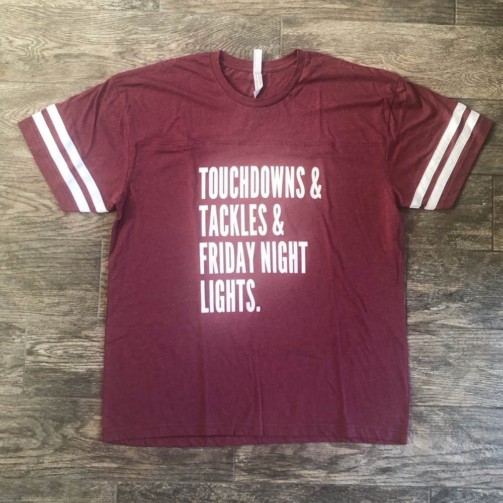 NWOT Friday Night Lights unisex tee, Size XL